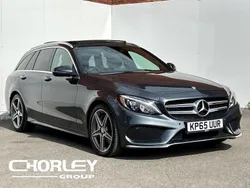 Grey Used 2015 Mercedes C250 AMG line Estate | £16,923 (Expensive)