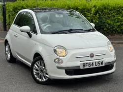White Used 2014 Fiat 500 Lounge Hatchback | £4,295 (Good price)