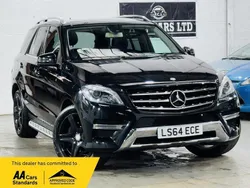 Black Used 2014 Mercedes ML350 AMG line SUV | £9,500 (Good price)