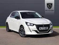 White Used 2022 Peugeot 208 Allure+ Hatchback | £13,495 (Fair price)