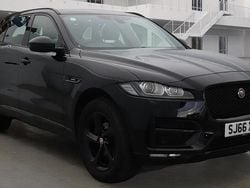 Black Used 2016 Jaguar F-Pace R-Sport SUV | £15,980 (Fair price)