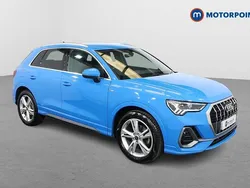 Blue Used 2022 Audi Q3 S-Line SUV | £27,799 (Fair price)