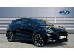 Black Used 2023 Ford Puma Gen-E ST-Line X SUV | £16,424