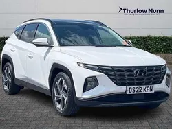 White Used 2022 Hyundai Tucson Ultimate SUV | £20,400 (Expensive)