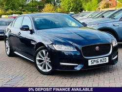 Blue Used 2016 Jaguar XF R-Sport Sedan | £9,999 (Fair price)