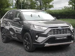 Grey/black Used 2022 Toyota RAV4 Hybrid SUV | £26,250 (Fair price)