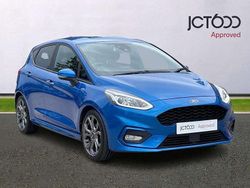 Blue Used 2019 Ford Fiesta ST-Line Hatchback | £10,695 (Fair price)