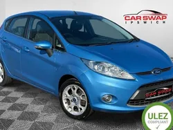 Blue Used 2012 Ford Fiesta Zetec Hatchback | £4,489 (Fair price)
