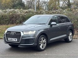 Grey Used 2016 Audi Q7 S-Line SUV | £20,700 (A bit pricey)