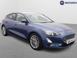 Blue Used 2020 Ford Focus Titanium X Hatchback | £11,499 (Fair price)