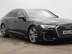 Black Used 2022 Audi A6 S-Line Sedan | £27,190 (Good price)