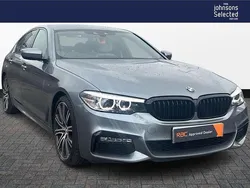 Blue Used 2017 BMW 540 M Sport Sedan | £22,295 (Good price)