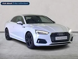 White Used 2017 Audi A5 Sport Coupe | £13,444 (Good price)