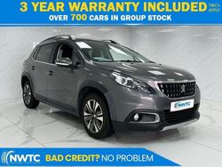 Grey Used 2018 Peugeot 2008 Allure Premium SUV | £7,895 (Fair price)