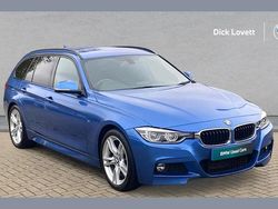 Blue Used 2018 BMW 320 M Sport Estate | £18,444 (Good price)