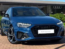 Blue Used 2024 Audi A4 Black Edition Sedan | £27,490 (Fair price)