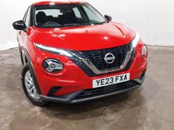 Red Used 2023 Nissan Juke Visia SUV | £13,698 (Fair price)