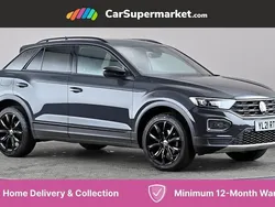 Grey Used 2021 VW T-Roc Black Edition SUV | £18,497 (Fair price)