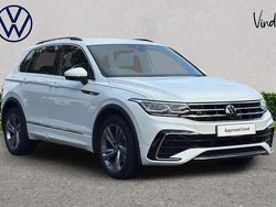 White Used 2023 VW Tiguan R-line Edition SUV | £30,230 (A bit pricey)