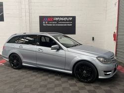 Silver Used 2012 Mercedes C220 AMG Estate | £6,450 (Fair price)