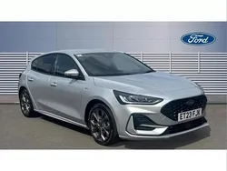 Silver Used 2023 Ford Focus ST-Line Hatchback | £15,602 (Fair price)