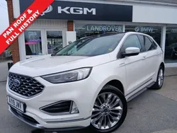 White Used 2019 Ford Edge Vignale SUV | £21,999 (Expensive)
