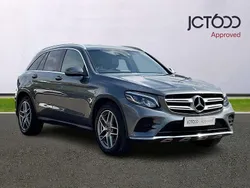 Grey Used 2018 Mercedes GLC220 AMG line SUV | £21,450 (Good price)