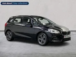 Black Used 2020 BMW 216 Sport Line Hatchback | £10,699 (A bit pricey)