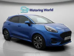 Blue Used 2021 Ford Puma ST-Line Hatchback | £13,600 (Fair price)