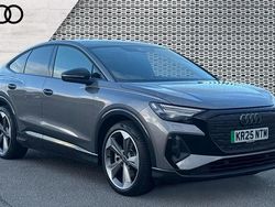 Grey Used 2025 Audi Q4 e-tron Black Edition SUV | £36,259 (Super price)