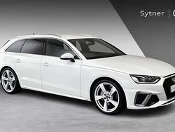 White Used 2022 Audi A4 S-Line Estate | £28,000 (Fair price)
