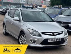 Silver Used 2010 Hyundai i30 Comfort Hatchback | £2,975 (Fair price)