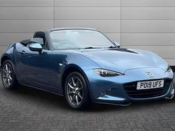 Blue Used 2019 Mazda MX5 Cabriolet | £11,490 (Fair price)