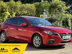 Red Used 2015 Mazda 3 Hatchback | £5,490 (Fair price)