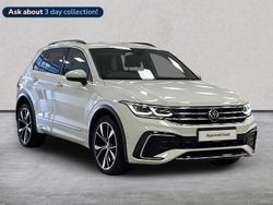 White Used 2023 VW Tiguan R-line SUV | £26,264 (Good price)