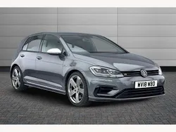 Grey Used 2018 VW Golf VII R Hatchback | £16,595 (Fair price)