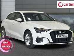 White Used 2022 Audi A3 Sportback Design Hatchback | £16,299 (Good price)