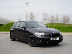 Black Used 2016 BMW 120 Sport Line Hatchback | £7,195