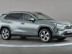 Green Used 2021 Toyota RAV4 Hybrid Design SUV | £31,298
