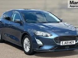 Blue Used 2020 Ford Focus Titanium Hatchback | £11,492 (Fair price)