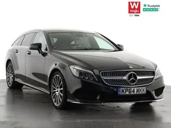 Black Used 2014 Mercedes CLS220 AMG line Estate | £16,095 (Fair price)