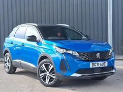 Blue Used 2021 Peugeot 3008 GTi SUV | £18,698 (A bit pricey)