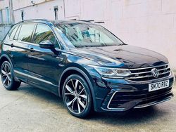 Black Used 2020 VW Tiguan R-line SUV | £21,795 (Fair price)