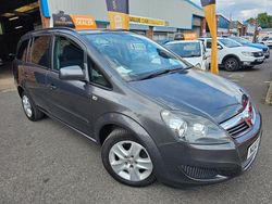 Grey Used 2012 Vauxhall Zafira MPV | £4,495 (Fair price)