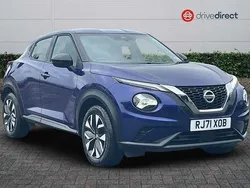 Blue Used 2022 Nissan Juke Acenta SUV | £13,998 (Fair price)