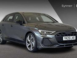 Grey Used 2025 Audi A3 Black Edition Hatchback | £32,000 (Expensive)