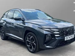 Ectrnc gry prl Used 2024 Hyundai Tucson N Line SUV | £25,352 (Fair price)