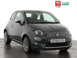Grey Used 2018 Fiat 500 Mirror Hatchback | £8,499 (Expensive)