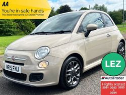 Brown Used 2015 Fiat 500 S Hatchback | £5,795 (Fair price)