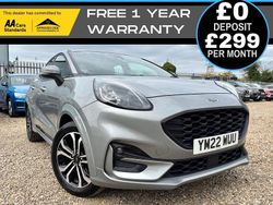 Silver Used 2022 Ford Puma Gen-E ST-Line SUV | £15,990 (Good price)